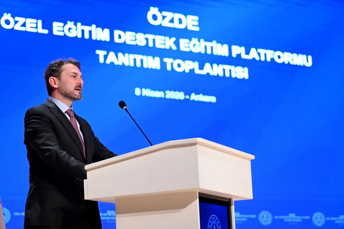 Bakan Tekin'den ÖZDE Platformu ile Özel Eğitimde Yeni Dönem