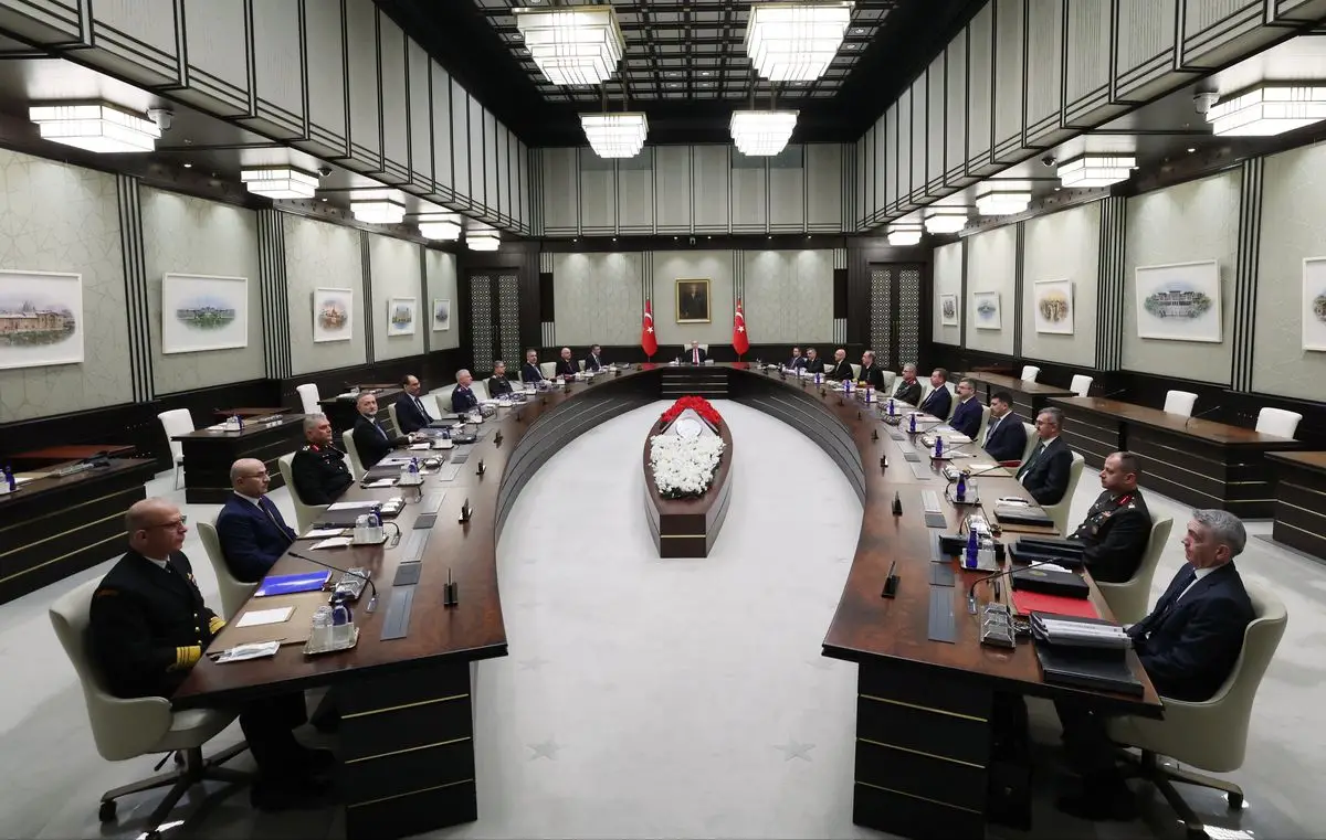 Cumhurbaşkanı Erdoğan’ın Başkanlığında Milli Güvenlik Kurulu Toplandı