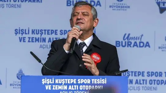 Şişli Kuştepe Spor Tesisi Açılışında Özgür Özel'den Roman Topluluğuna Umut Mesajı