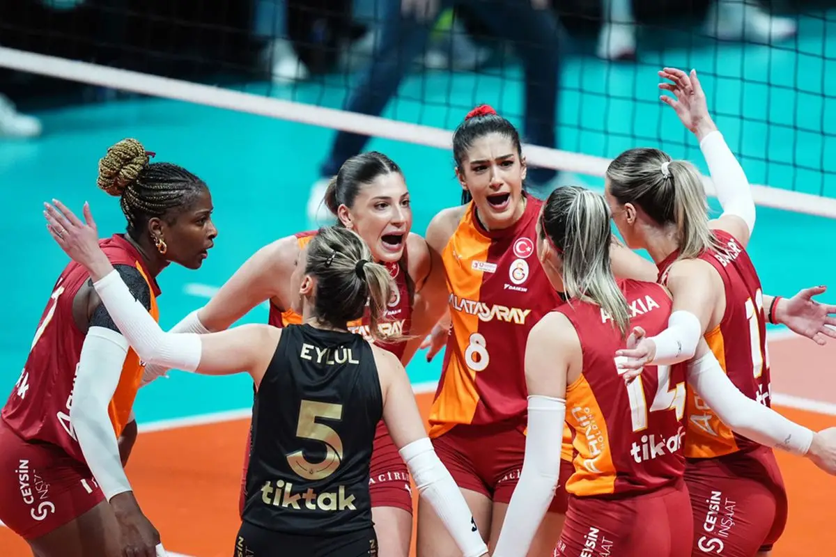 Galatasaray Kadın Voleybol Şampiyonluk Kutlaması