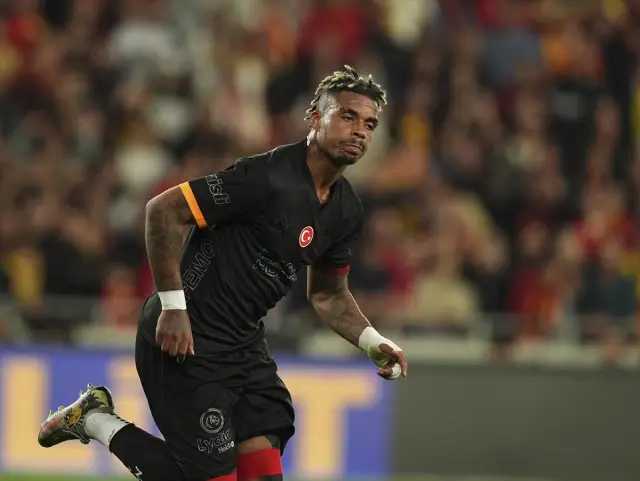 Maç sonrası kutlama