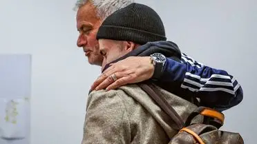 Mourinho'yu dinleyen taraftarlar