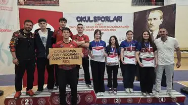 Çamlıhemşin Anadolu Lisesi Dart Takımı Türkiye Finallerine Katılmak İçin Hazır