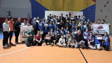 Tırmanış yarışması ana fotoğrafı