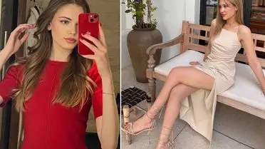 Milli Kaleci Berke Özer'in Fransız Model Sevgilisi Gloria Dinov'un Doğal Güzelliği Sosyal Medyada Büyük İlgi Topladı