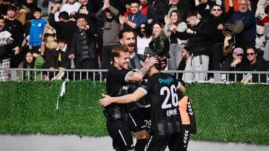 Marmaris FK maç anı