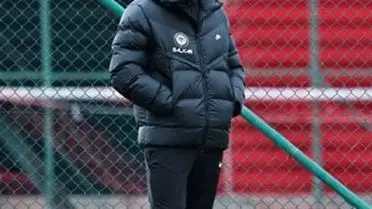 Maç anından bir kare