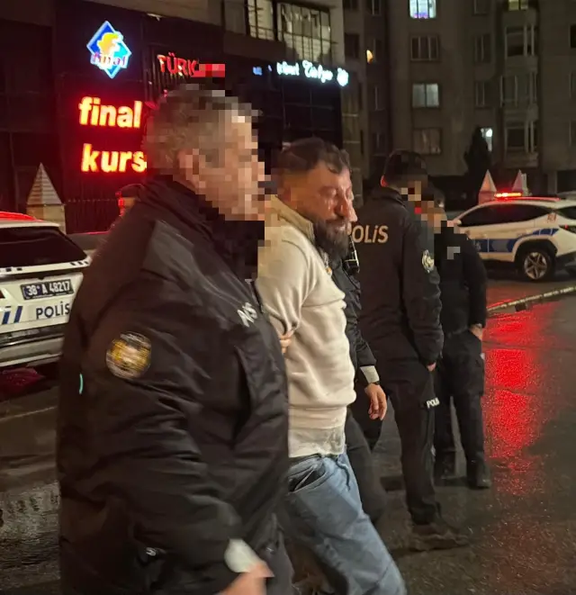 Dur ihtarına uymayan sürücü