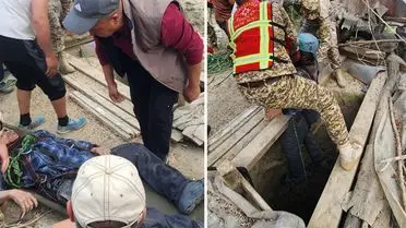 65 Yaşındaki Kırgız Adam, 18 Metre Derinlikteki Kuyuda 16 Gün Sonra Çocukların Yardımıyla Kurtarıldı