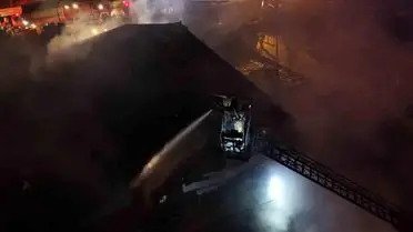 Tuzla’da Polyester Fabrikası Yangını Kontrol Altına Alındı