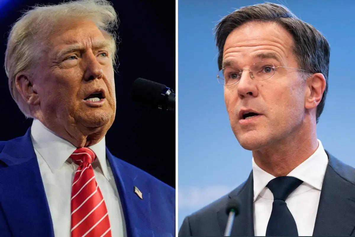 NATO Genel Sekreteri Rutte ve Trump