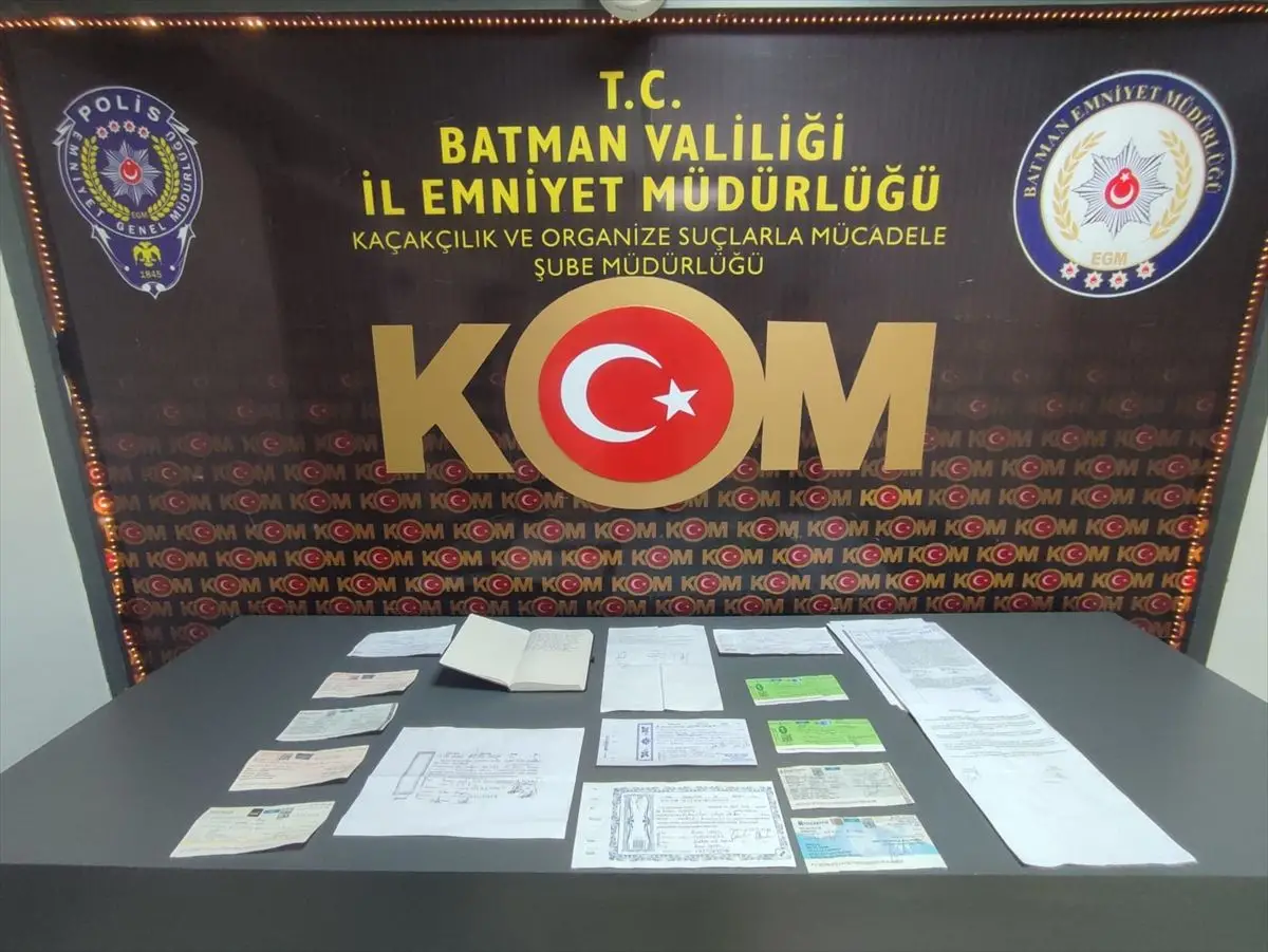 Batman'da tefecilik operasyonu