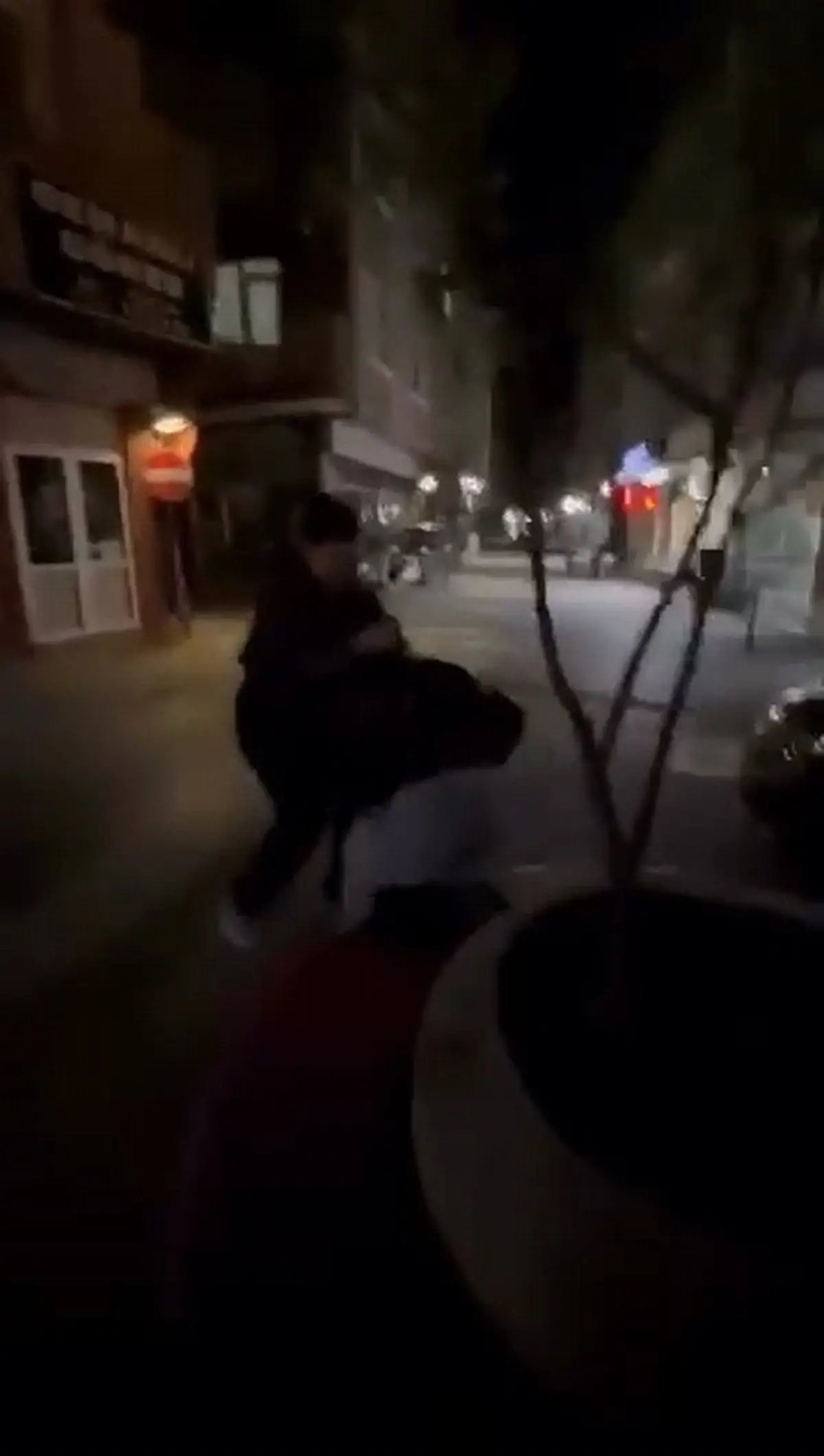 İnegöl genç kızların kavga anı