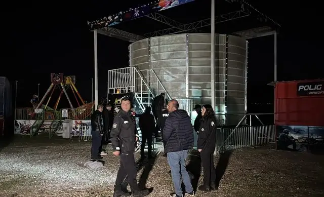 Kazanın meydana geldiği lunapark alanı