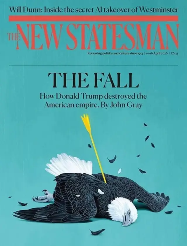 New Statesman dergisinin analiz sayfası görseli