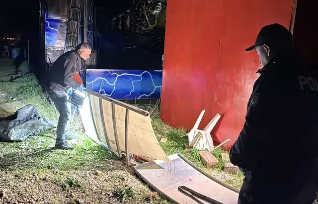 Lunaparkın dış görüntüsü