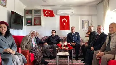 Bozyazı Kaymakamı Tuncay Topsakaloğlu Şehit Ailelerine Destek Ziyareti Gerçekleştirdi