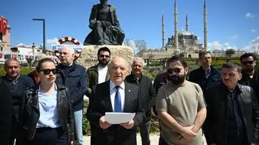 Edirne'de Mimar Sinan'ı Anma Töreni: Mühendisler Çelenk Bıraktı