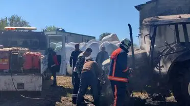 Keşan’da Park Halindeki Traktör Yangın Yakaladı: Araç Kullanılamaz Hale Geldi