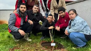 İslahiye'de Yeşil Bir Adım: Özel Eğitim Öğrencileri Fidan Dikti