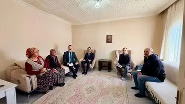 Kaymakam Ayvat, Kırsal Bölgedeki Engelli ve İhtiyaç Sahibi Aileleri Ziyaret Etti