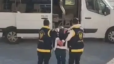 Gasp girişimi güvenlik kamerası görüntüsü