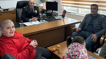 Vezirköprü Rehabilitasyon Merkezi Öğrencileri Polis Haftasını Kutladı
