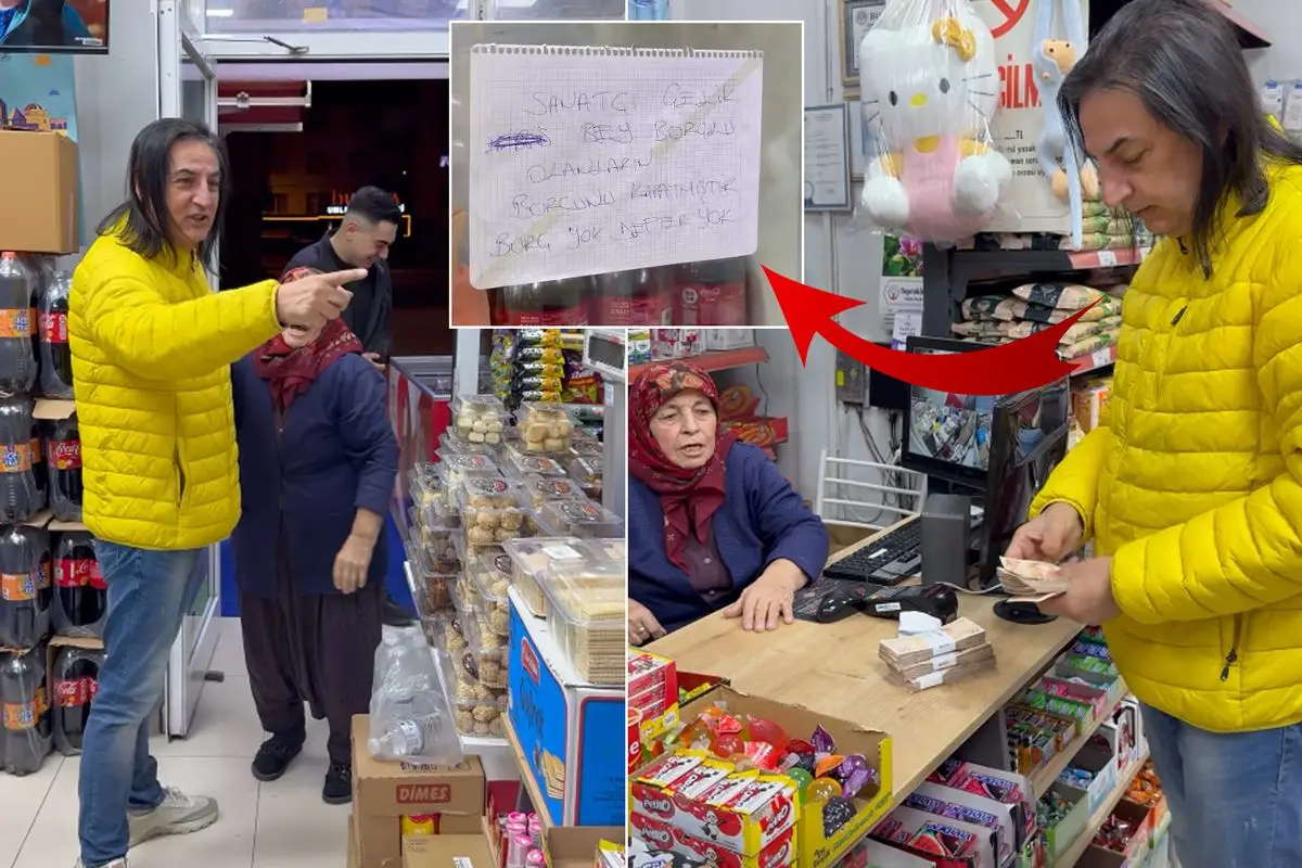 Çelik, Konya’da Mahalle Bakkalını Ziyaret Ederek Borç Defterini Kapatıyor