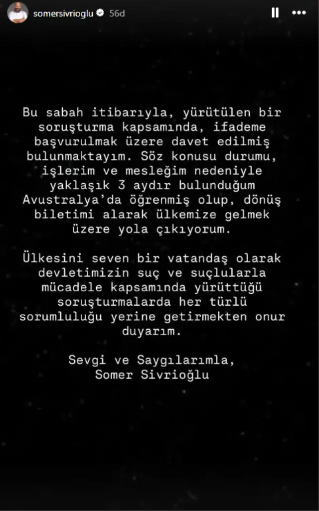 Somer Sivrioğlu'nun açıklaması sırasında