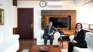 Uşak Belediye Başkan Vekili Özkan, Vali Kartal'ı Görüşmek İçin Ziyaret Etti