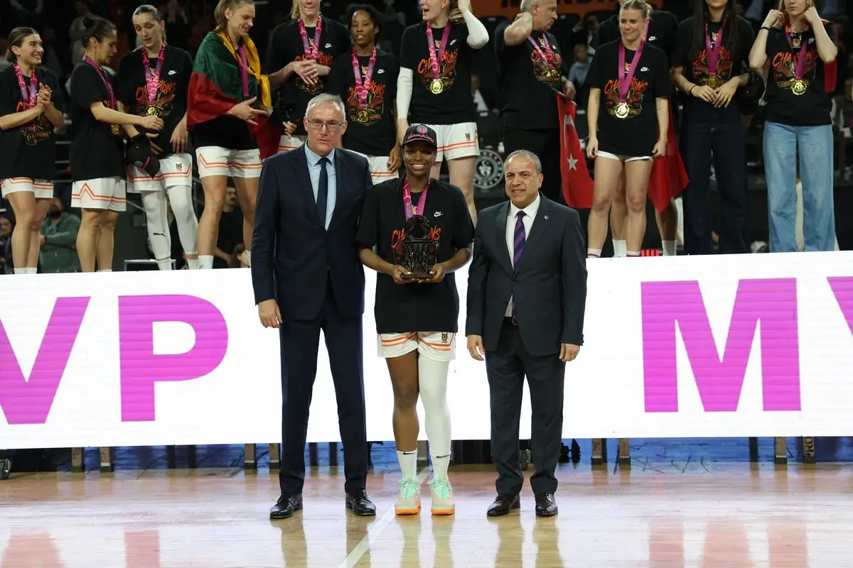 ÇBK Mersin şampiyonluk kutlaması