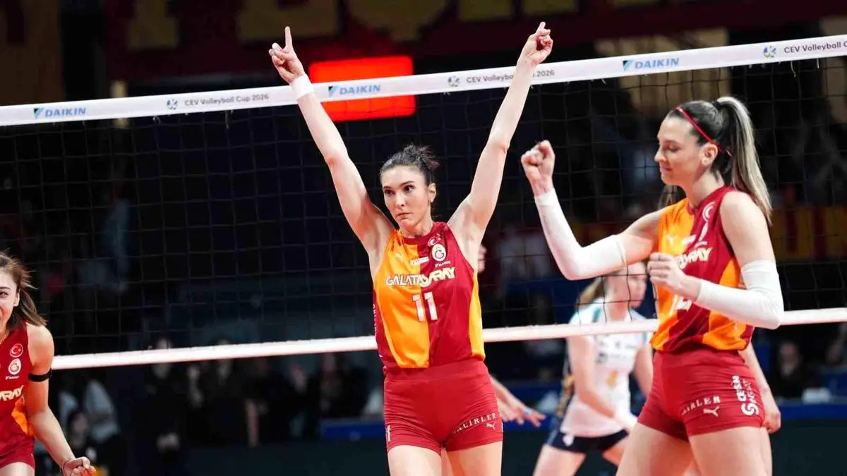 Galatasaray, CEV Kupası'nı Kazanarak Avrupa’da Üç Branşta İlk Türk Takımı Oldu