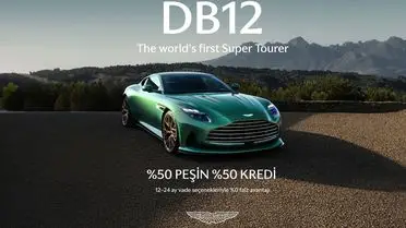 Aston Martin Türkiye'den 0% Faizli Finansman: %50 Peşin, 12‑24 Ay Vadeli