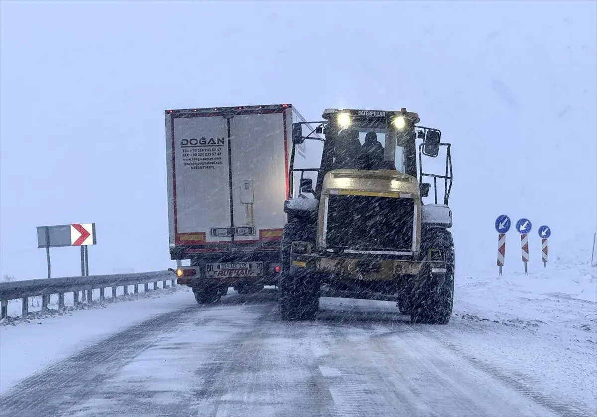 Doğu Anadolu’da kar yağışı