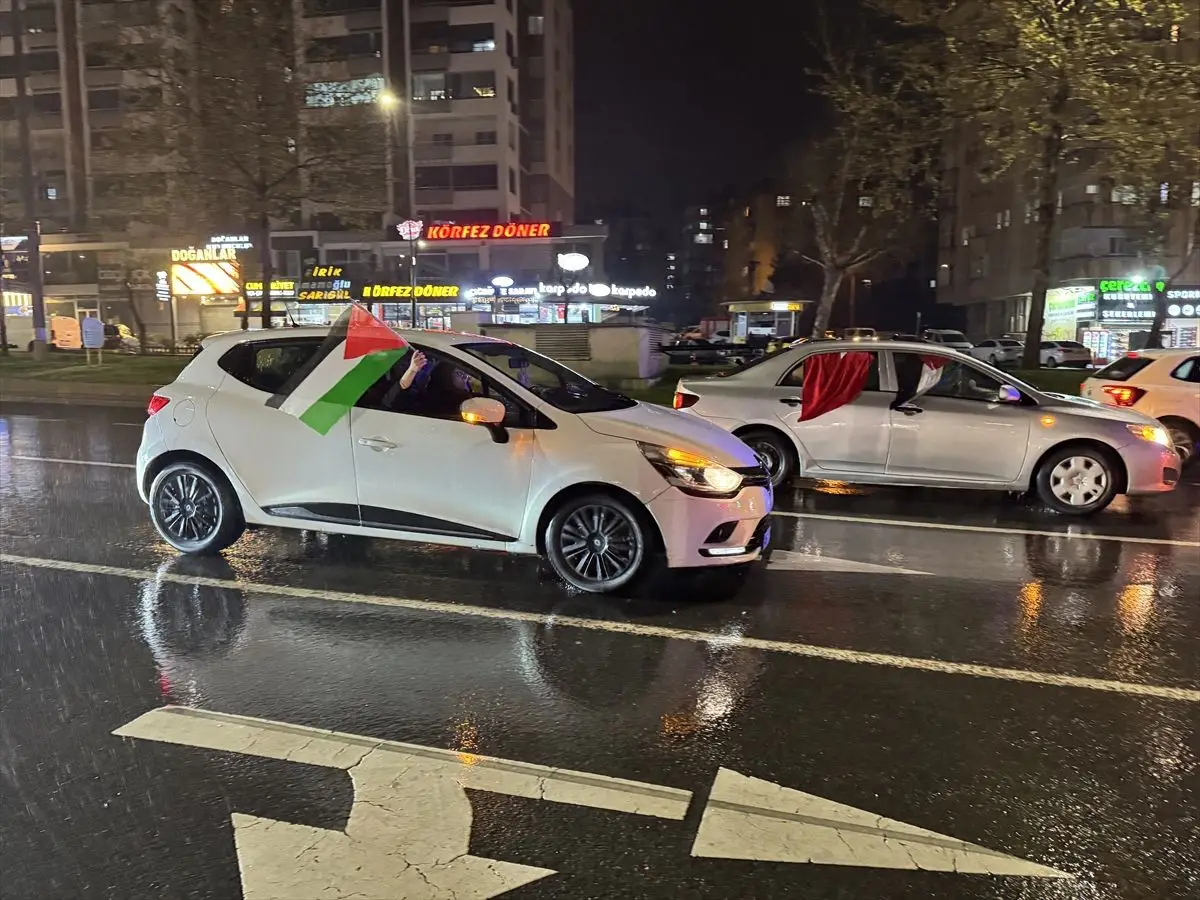 Kahramanmaraş'ta İsrail'in İdam Yasasına Karşı Büyük Protesto