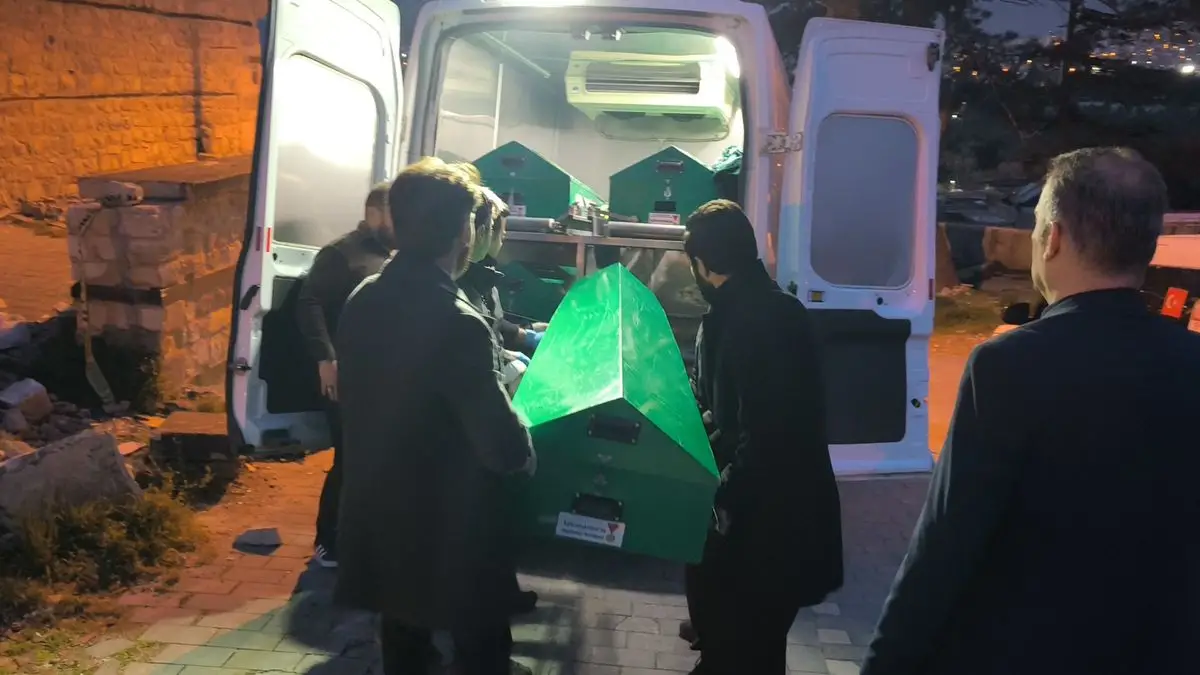 Kahramanmaraş'ta bulunan cesedin dış görüntüsü