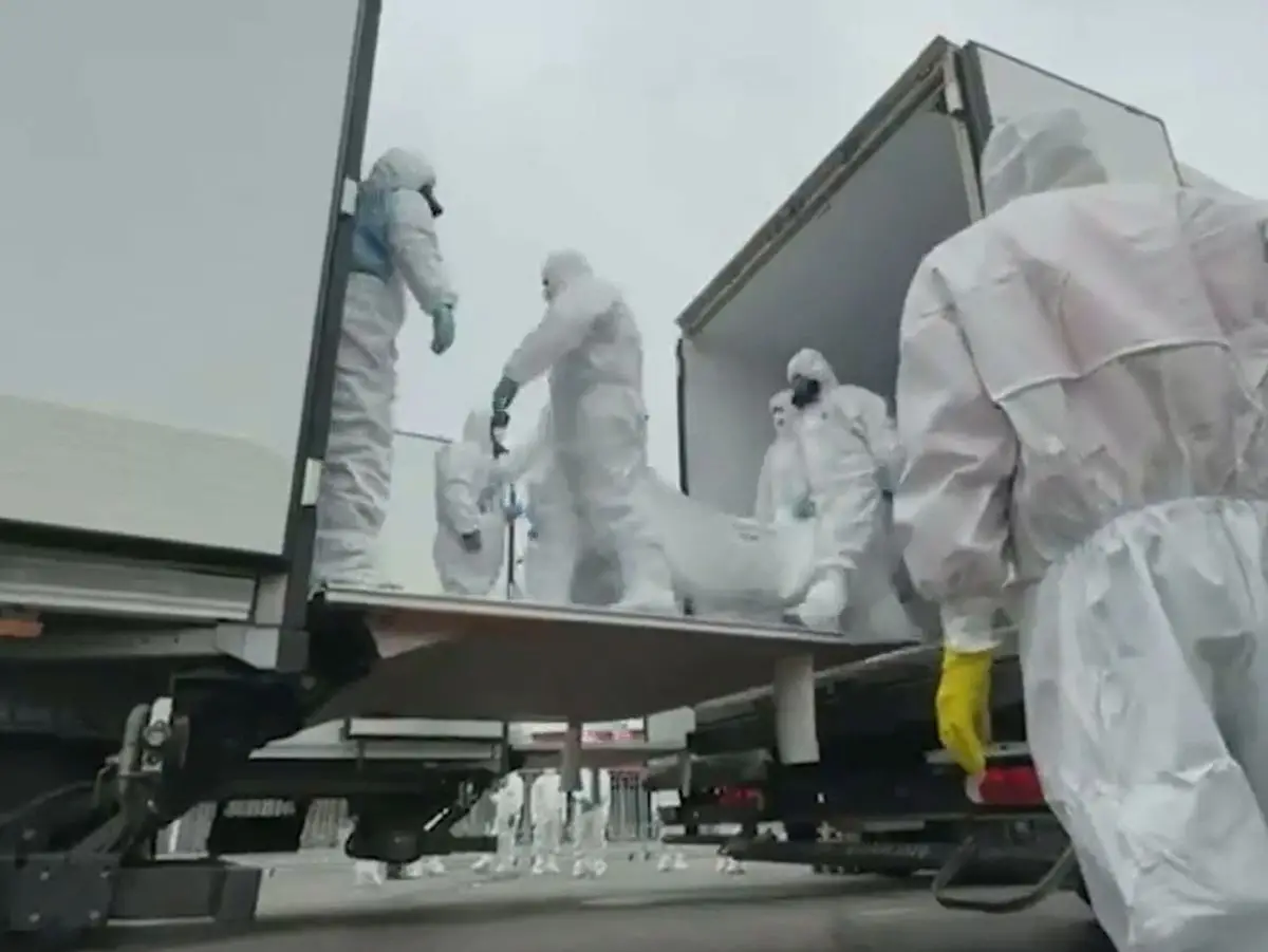 Cenaze takası töreni