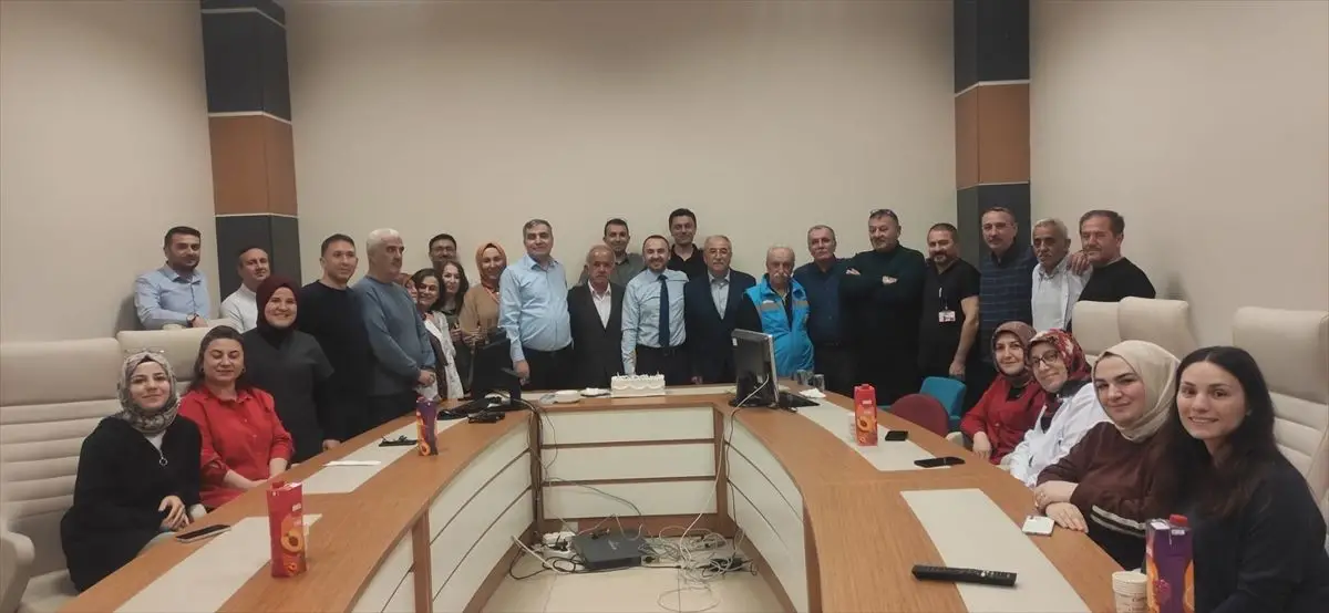 Vezirköprü Devlet Hastanesi’nde Emekli Personellere Veda Etkinliği