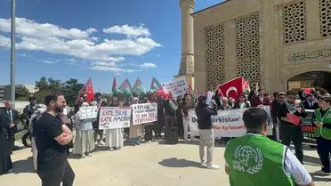 Antalya’da İsrail’e Karşı Geniş Katılımlı Protesto Düzenlendi