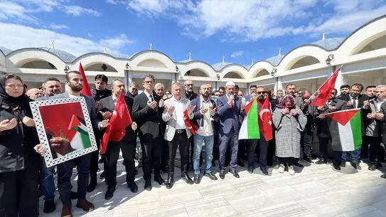 Bilecik ve Çanakkale'de İsrail'in Filistinli Esirler Üzerindeki İdam Yasasına Karşı Geniş Protesto