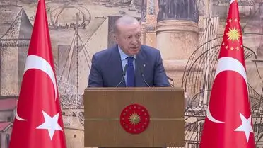 Erdoğan, ICAPP Kadın Kolları 9. Toplantısının Katılımcılarını Dolmabahçe'de Karşıladı