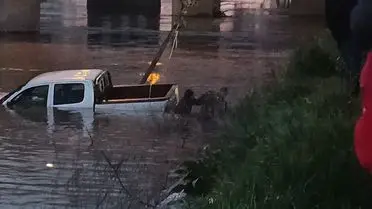 Karacabey'de Suya Gömülen Kamyonet Sürücüsünün Cesedi Çıkarıldı