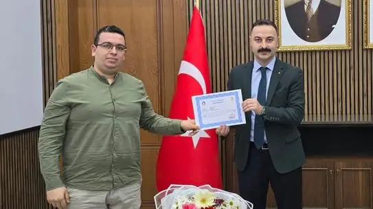 Havza’da Emniyet Personeline Başarı Belgesi Takdimi