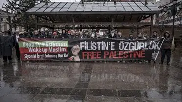 Erzurum ve Iğdır’da İsrail’in Yeni İdam Yasası Karşısında Büyük Protesto