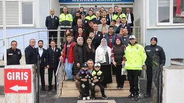 Taşova Emniyet Müdürlüğü'nde Özel Gereksinimli Öğrencilerle Anlamlı Buluşma