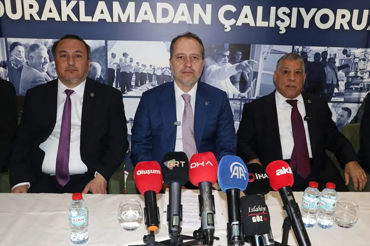 Fatih Erbakan konuşma anı