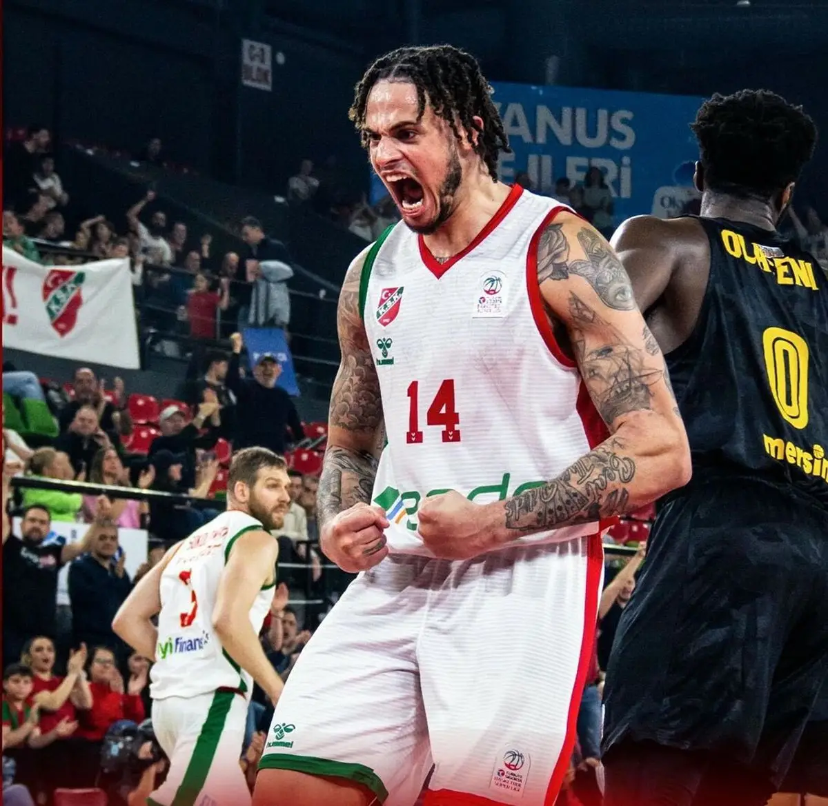 Karşıyaka ve Büyükçekmece maçının kapak fotoğrafı