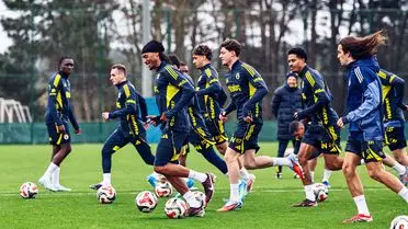 Fenerbahçe, Kayserispor Maçına Hazırlıklarını Antrenmanla Tamamladı