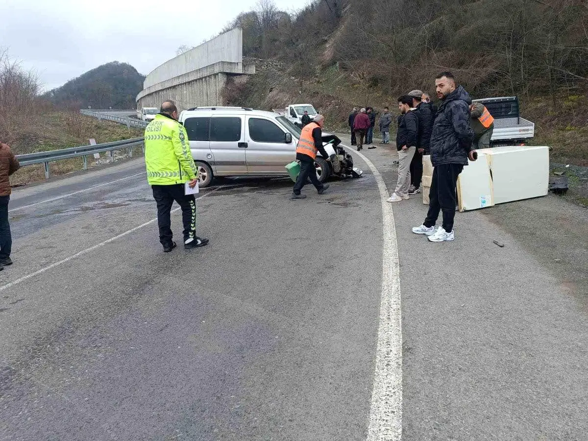 Ulubey’deki trafik kazası