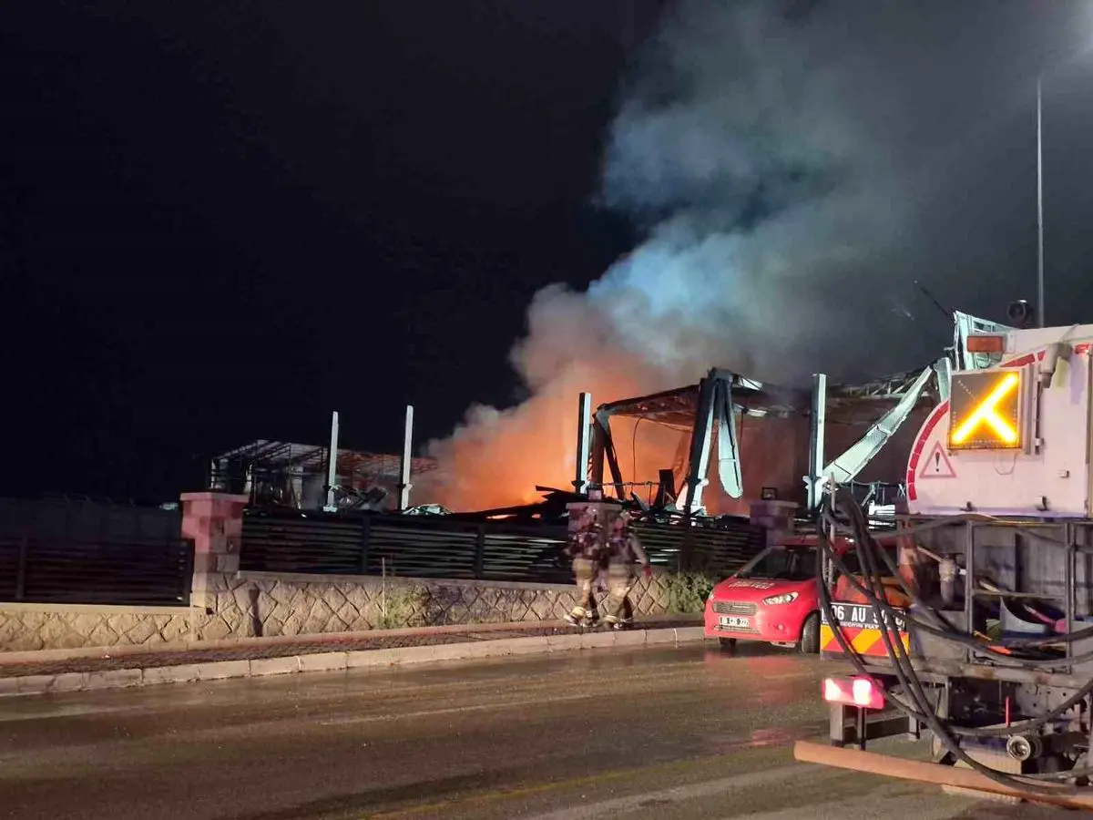 Sincan ilaç fabrikası yangını